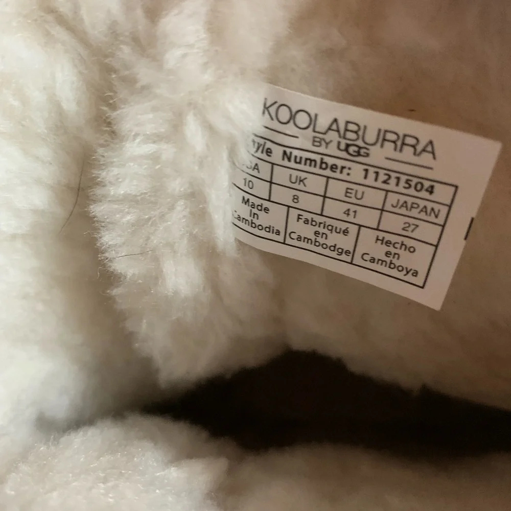 Koolaburra by UGG Brown Shearling Winter Boots - Picture 6 of 8